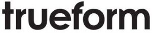 Trueform logo (black type on white background)