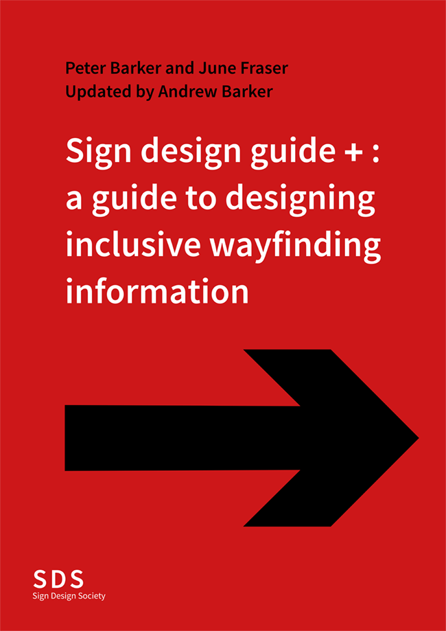 New cover for 2nd edition of the Sign Design Guide